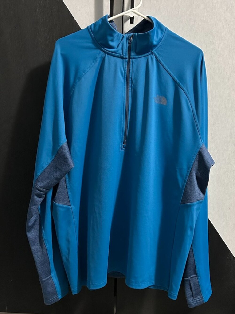 The North Face Momentum 1/2-Zip Shirt Breathable Panels Men's Size XXL
